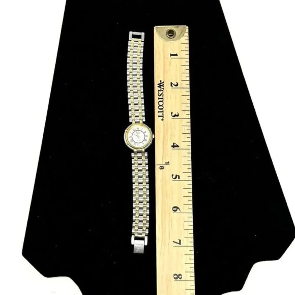 Vintage Orient Chandor 22K Electroplated‎ Quartz Analog Dress Watch New Battery